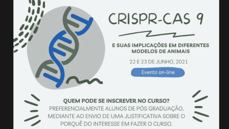 Read more about the article Curso: CRISPR-CAS 9 e suas Implicações em Diferentes Modelos de Animais