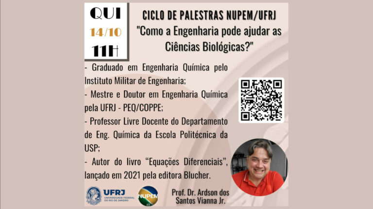 Read more about the article Ciclo de Palestras NUPEM/UFRJ quinta-feira (14/10/21) às 11h.
