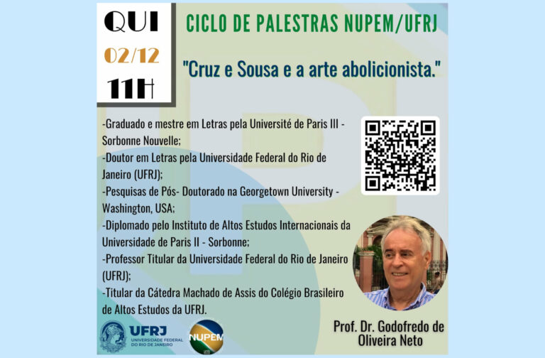 Read more about the article Confira o Ciclo de palestras NUPEM/UFRJ da próxima quinta-feira (02/12) às 11h.