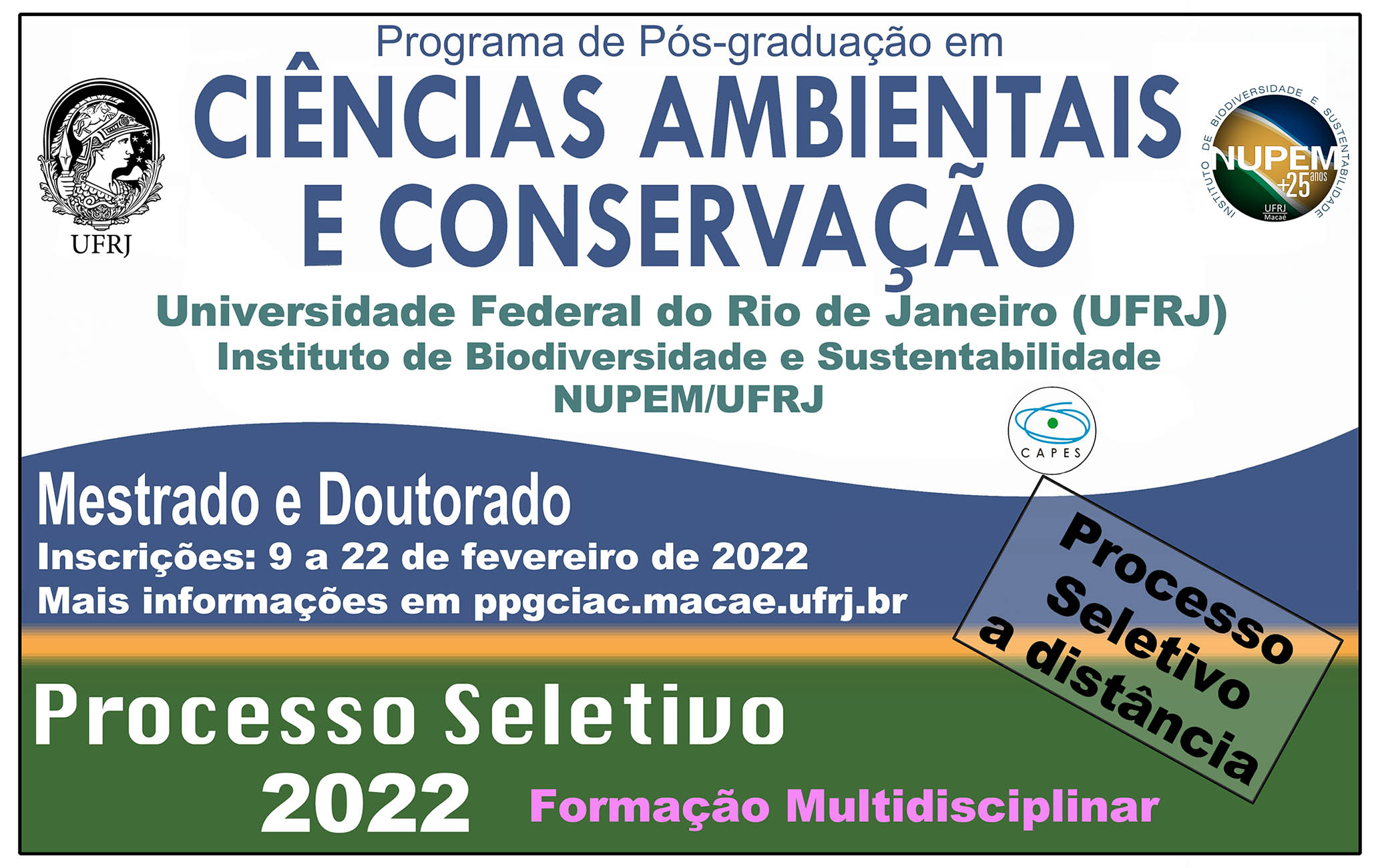 NUPEM/UFRJ forma biólogos e licenciados preparados para os desafios do  futuro – Instituto de Biodiversidade e Sustentabilidade NUPEM/UFRJ