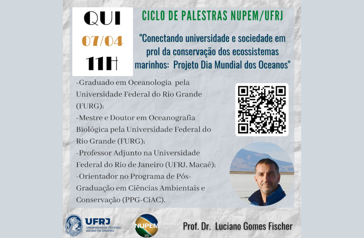 No momento, você está visualizando Ciclo de Palestras NUPEM/UFRJ nesta quinta-feira (07/04) às 11h.