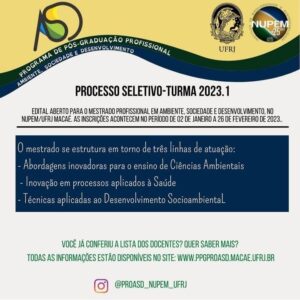 NUPEM/UFRJ forma biólogos e licenciados preparados para os desafios do  futuro – Instituto de Biodiversidade e Sustentabilidade NUPEM/UFRJ