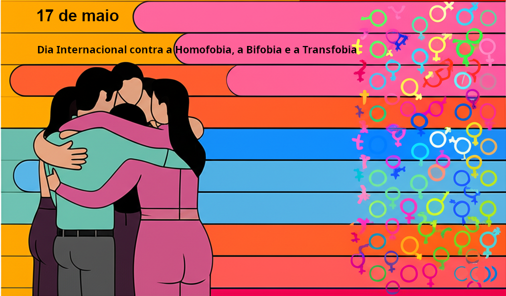 Leia mais sobre o artigo Dia Internacional contra a Homofobia, Bifobia e Transfobia (17 de maio)