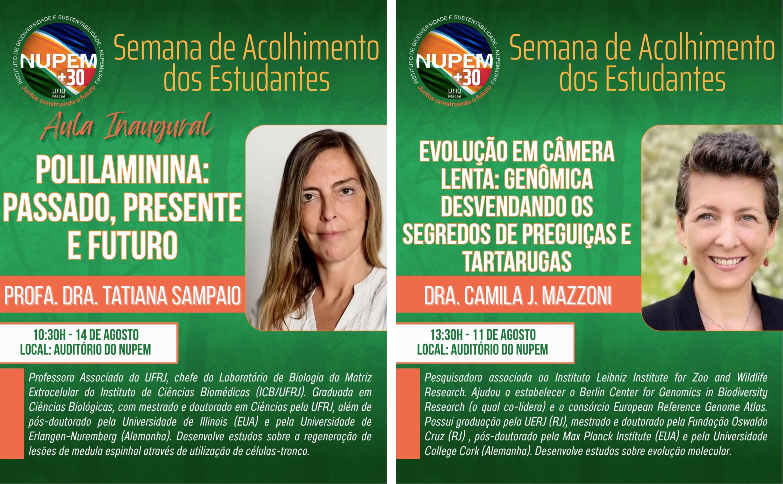 Semana de Acolhimento dos Estudantes